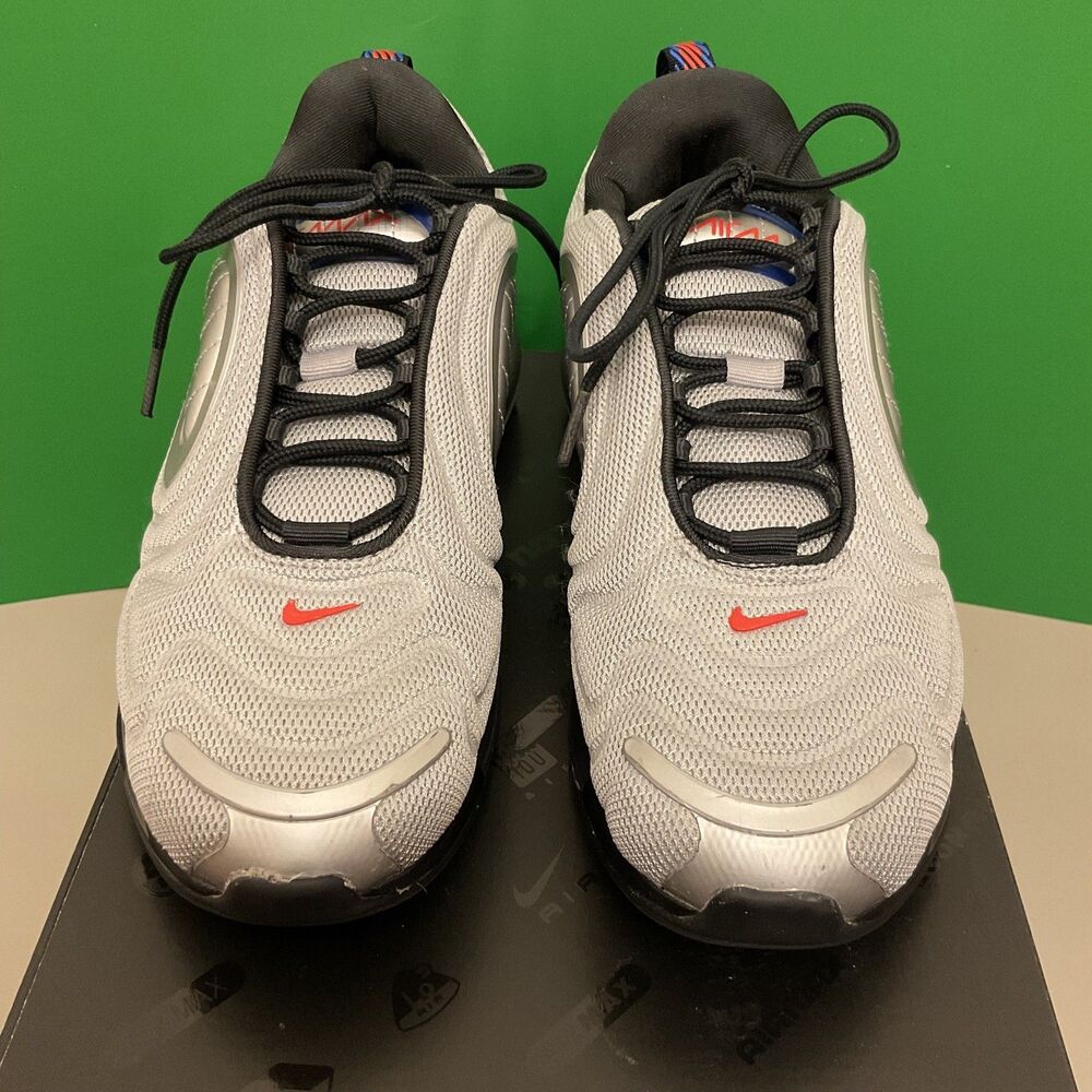 Nike Air Max 720 Mens Size 8 Space Flight Metallic Silver Shoes AO2924-019